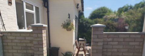 Garden Brick Walls