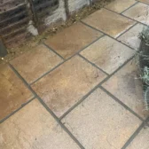 Sandstone paving slabs pointing Woking